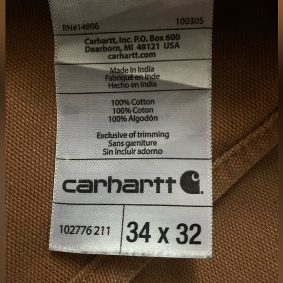 Carhartt Overalls - Picture 3 of 4